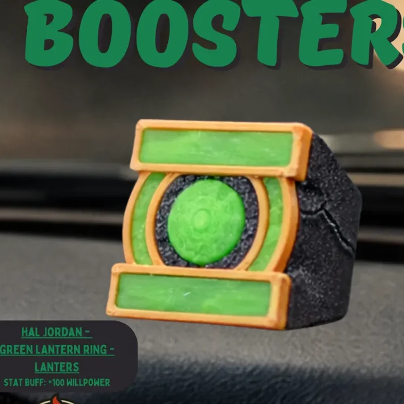 ماکت حلقه قدرت گرین لنترن هال جردن Green Lantern Ring، نمای ۱