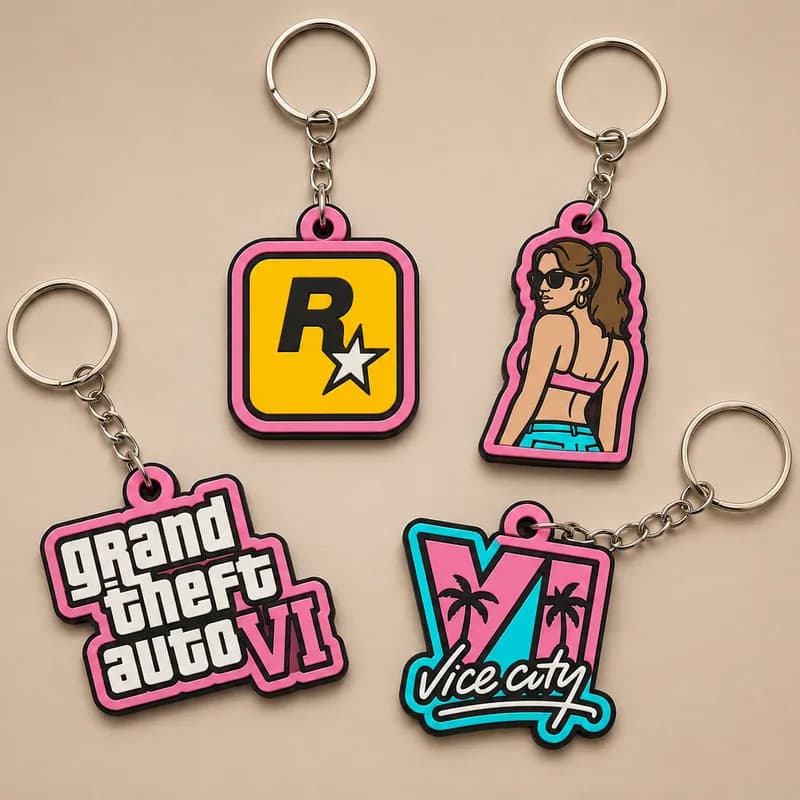 ست جاکلیدی GTA 6 گیمینگ پک اول، نمای ۱