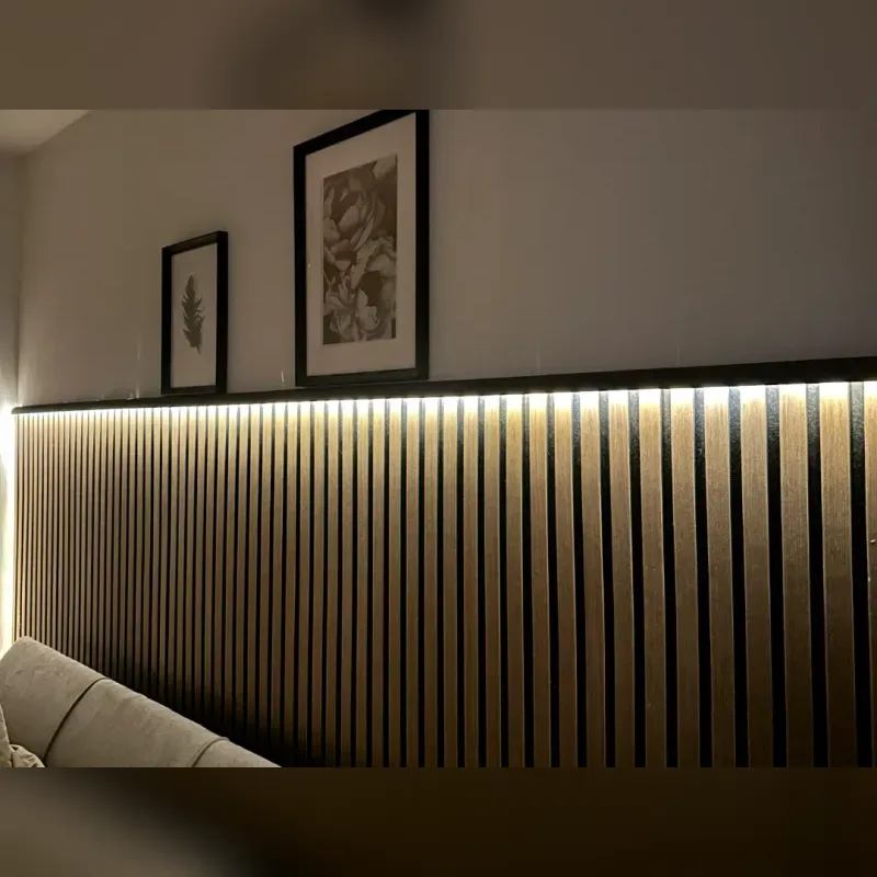 نگهدارنده نوار ال ای دی برای پنل چوبی و اکوستیک بدون سوراخ کاری، نمای ۱